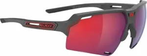 Rudy Project Deltabeat Charcoal Matte/Multilaser Red Lunettes vélo