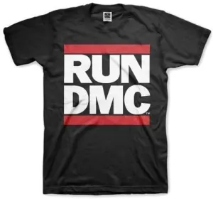 Run DMC T-shirt Logo Black S #23300