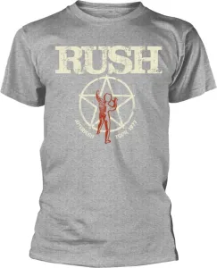 Rush T-shirt American Tour 1977 Grey M