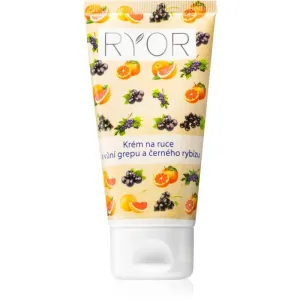 RYOR Face & Body Care crème mains aux parfums de pamplemousse et cassis 50 ml