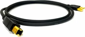 SAEC SUS-380 Noir Câble USB Salut-Fi