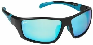 Salmo Sunglasses Black/Bue Frame/Ice Blue Lenses Lunettes de pêche