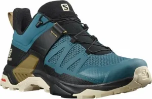 Salomon Chaussures outdoor hommes X Ultra 4 Mallard Blue/Bleached Sand/Bronze Brown 41 1/3