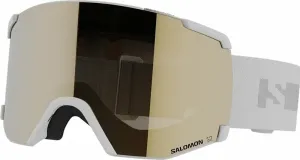 Salomon S/View Flash White/Flash Gold Masques de ski