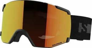 Salomon S/View ML Black/ML Mid Red Masques de ski