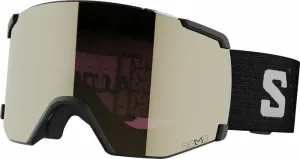 Salomon S/View Sigma Black/Sigma Black Gold Masques de ski #661900