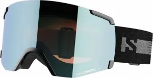Salomon S/View Black/Low Light Orange Masques de ski