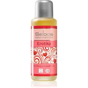 Saloos Bio Body And Massage Oils Erotika huile corporelle pour massage 50 ml
