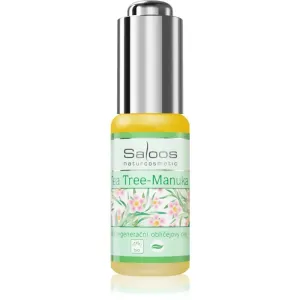 Saloos Bio Skin Oils Tea Tree & Manuka huile apaisante régénératrice pour peaux à tendance acnéique 20 ml