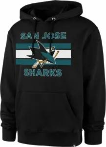 San Jose Sharks NHL Burnside Pullover Hoodie Jet Black S Chandail à capuchon de hockey