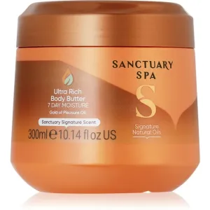 Sanctuary Spa Signature Natural Oils beurre corporel hydratation intense 300 ml