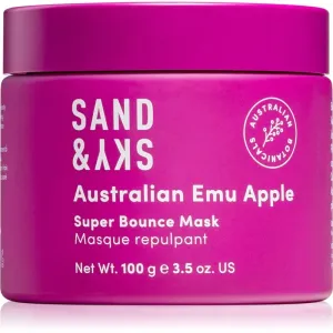 Sand & Sky Australian Emu Apple Super Bounce Mask masque hydratant illuminateur visage 100 g