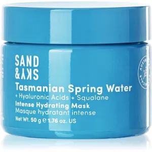 Sand & Sky Tasmanian Spring Water Intense Hydrating Mask masque hydratant intense 50 g