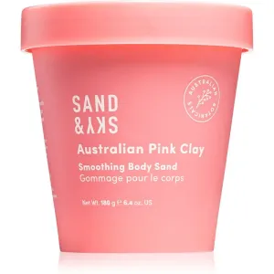 Sand & Sky Australian Pink Clay Smoothing Body Sand gommage corps éclat 180 g