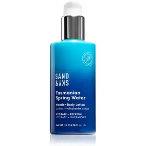 Sand & Sky Tasmanian Spring Water Wonder Body Lotion lait léger hydratant et nourrissant corps 200 ml