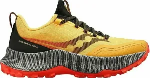 Saucony Endorphin Trail Mens Shoes Vizigold/Vizired 42 Chaussures de trail running