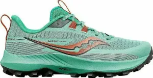 Saucony Peregrine 13 Womens Shoes Sprig/Canopy 37 Chaussures de trail running