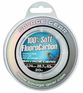 Savage Gear Soft Fluoro Carbon Transparente 0,74 mm 28,7 kg 20 m