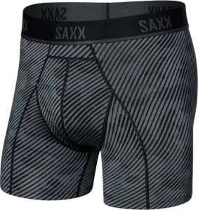 SAXX Kinetic Boxer Brief Optic Camo/Black XL Sous-vêtements de sport