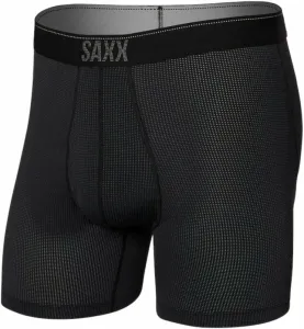 SAXX Quest Boxer Brief Black II S Sous-vêtements de sport