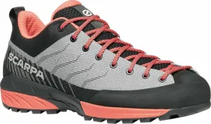 Scarpa Mescalito Planet Woman Light Gray/Coral 37,5 Chaussures outdoor femme