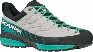 Scarpa Mescalito Woman Gray/Tropical Green 37,5 Chaussures outdoor femme