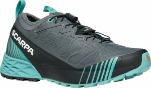 Scarpa Ribelle Run GTX Womens Anthracite/Blue Turquoise 38,5 Chaussures de trail running