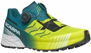 Scarpa Ribelle Run Kalibra HT Lime Green/Deep Lagoon 43 Chaussures de trail running