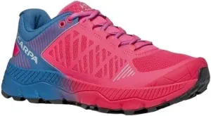 Scarpa Spin Ultra Rose Fluo/Blue Steel 37,5 Chaussures de trail running