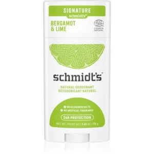 Schmidt's Bergamot + Lime déodorant solide relaunch 75 g