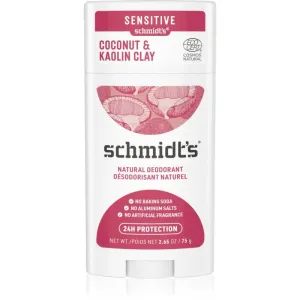 Schmidt's Coconut & Kaolin Clay déodorant solide 24h 75 g