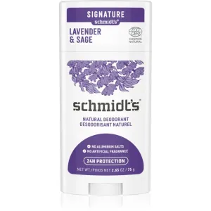 Schmidt's Lavender & Sage déodorant solide 75 g