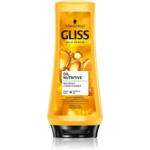 Schwarzkopf Gliss Oil Nutritive après-shampoing nourrissant à l'huile 200 ml