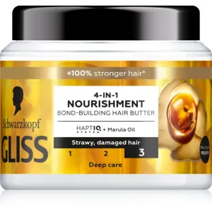 Schwarzkopf Gliss Oil Nutritive masque nourrissant intense pour cheveux abîmés 400 ml