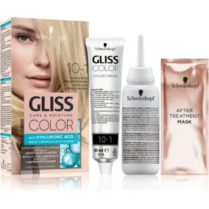 Schwarzkopf Gliss Color coloration cheveux permanente teinte 10-1 Ultra Light Pearly Blonde