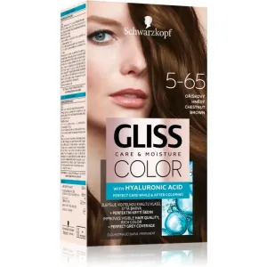 Schwarzkopf Gliss Color coloration cheveux permanente teinte 5-65 Chestnut Brown 1 pcs