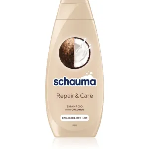 Schwarzkopf Schauma Repair & Care shampoing pour cheveux secs et abîmés à la noix de coco 400 ml