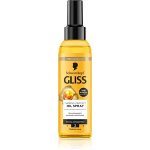 Schwarzkopf Gliss Oil Nutritive huile protectrice pour protéger les cheveux contre la chaleur 150 ml