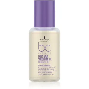 Schwarzkopf Professional BC Bonacure Frizz Away Smoothing Oil huile lissante pour cheveux 50 ml