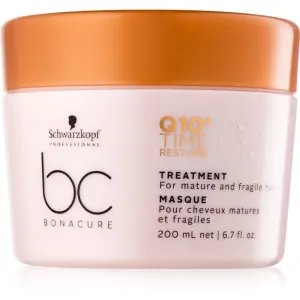 Schwarzkopf Professional BC Bonacure Time Restore Q10 masque pour cheveux fins à normaux 200 ml