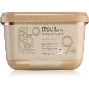 Schwarzkopf Professional Blondme Premium Lightener 9+ poudre premium éclaircissante 9+ sans poussière 450 g