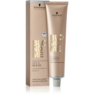 Schwarzkopf Professional Blondme Lift & Blend crème éclaircissante pour cheveux blonds teinte Ice 60 ml #151600