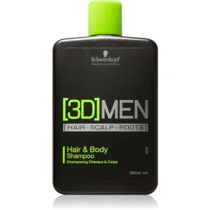 Schwarzkopf Professional [3D] MEN shampoing et gel de douche 2 en 1 250 ml