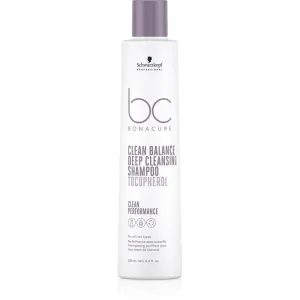 Schwarzkopf Professional BC Bonacure Clean Balance shampoing nettoyant en profondeur 250 ml