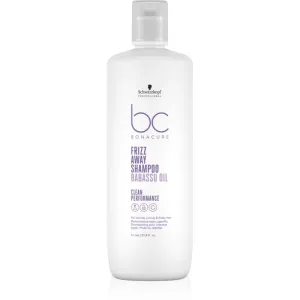 Schwarzkopf Professional BC Bonacure Frizz Away Shampoo shampoing pour cheveux indisciplinés et frisottis 1000 ml