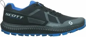 Scott Supertrac 3 Shoe Black/Storm Blue 45,5 Chaussures de trail running