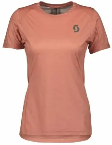 Scott Trail Run SS Womens Shirt Crystal Pink L Chemise de course à manches courtes