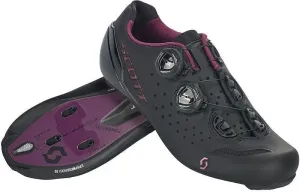 Scott Road RC Black/Nitro Purple 36 Chaussures de cyclisme pour femmes