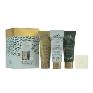 Scottish Fine Soaps Ginger, Clove & Mistletoe Luxurious Gift Set coffret cadeau (corps)