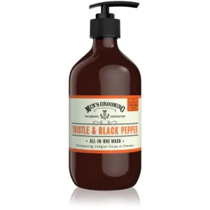 Scottish Fine Soaps Men’s Grooming Thistle & Black Pepper gel lavant corps et cheveux 500 ml #117101
